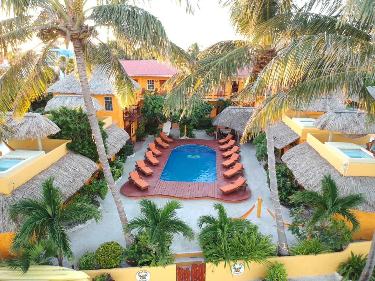 Seaside Cabanas Hotel Caye Corker Kültér fotó