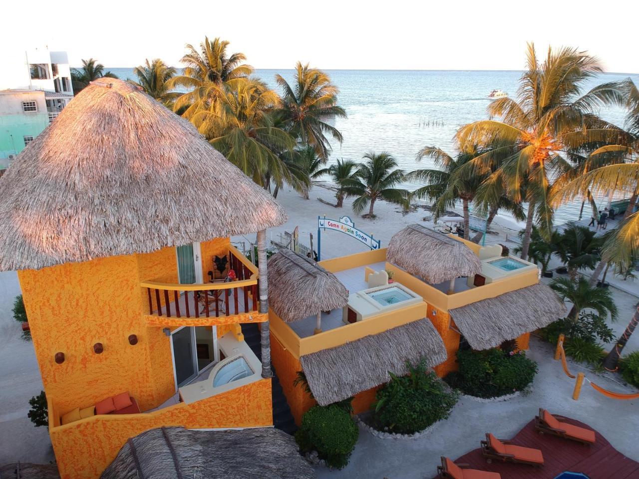 Seaside Cabanas Hotel Caye Corker Kültér fotó